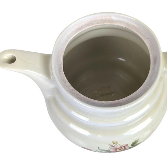 Vintage Hall China Rambling Rose Coffee Pot Decor: Drip-O-lator - Picture 4 of 9